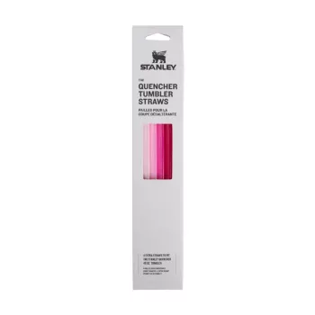 STANLEY rietjesset 4 st. voor The Quencher Travel Tumbler 1,18L roze