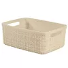 CURVER mand Jute S 5L 27x20x11cm crème