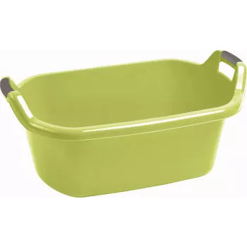 CURVER ovale universele schaal met handgrepen 55L groen