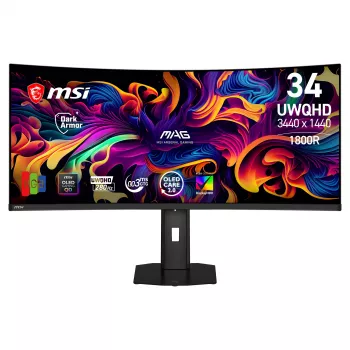 MSI 34 inch QD-OLED UWQHD 280Hz curved gaming-monitor (9S6-3DE39T-003)