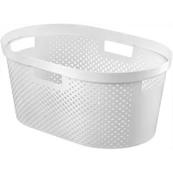 CURVER Infinity Recycled wasmand 40L 59x39x27cm wit