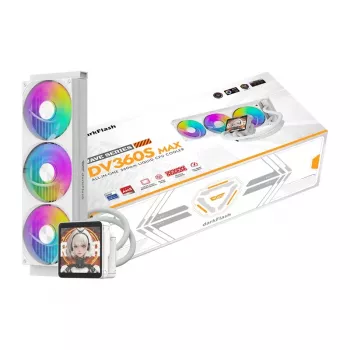 DarkFlash DV360S MAX wit 360mm ARGB AIO liquid CPU-koeler