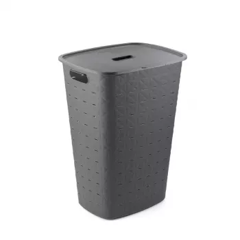 CURVER Softex wasbox 56L donkergrijs 42 x 31,6 x 60 cm