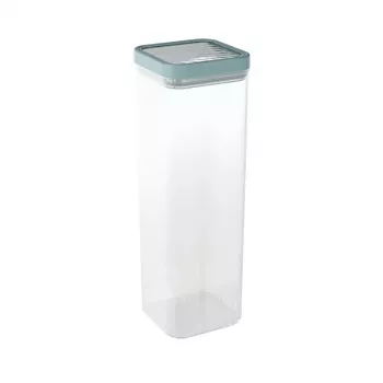 CURVER Kara Voorraadcontainer voor Droge Voedingsmiddelen 2,4L Transparant/Petrol Airtight BPA-Free