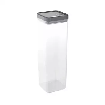 CURVER Kara Voorraadcontainer voor Droge Voedingsmiddelen 2,4L Transparant/Donkergrijs