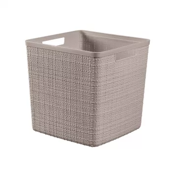 CURVER Mand Jute Vierkant 17L 28x28x27cm Beige