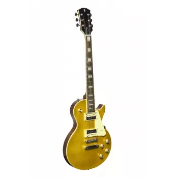 Stagg SEL-STD GOLD elektrische gitaar - Gold Top