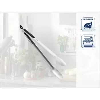 LEIFHEIT keuken- en grilltang 41cm RVS met vergrendelingsmechanisme
