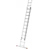 HAILO S80 ProfiStep duo aluminium multifunctionele ladder 2x12 treden