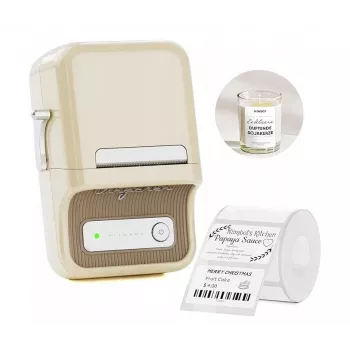 NIIMBOT B21 witte draadloze labelprinter 203 dpi Bluetooth