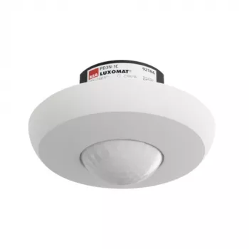 BEG 92186 plafond-PIR-bewegingsmelder PD3-UP-1C RAL9010, 1-kanaals, inbouw, zuiver wit