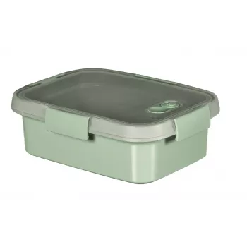 CURVER bewaarbox voor levensmiddelen Lunch rechthoekig 1L Smart Eco To Go 20x15x7cm soft green