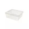 CURVER textielbox met deksel, 10L, transparant, 34,2 x 29,7 x 12,5 cm
