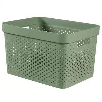 CURVER Infinity Recycled Box 17L 36x27x22cm groen