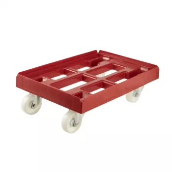 keeeper transportwagen voor transportboxen en manden Rolf 61x41x19 cm rood