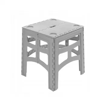keeeper opvouwbare buitentafel M Timo, grijs, 80 kg draagvermogen, 46,5 x 44,5 x 55 cm