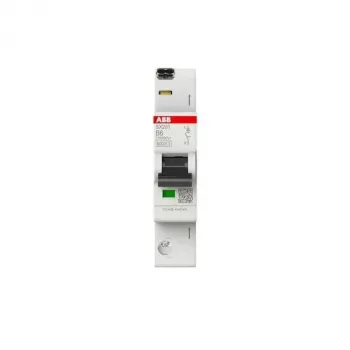 ABB SX201-B6 6 A eenpolige B-karakteristiek installatieautomaat, 230/400 V AC, 6 kA 2CDS251003R0065