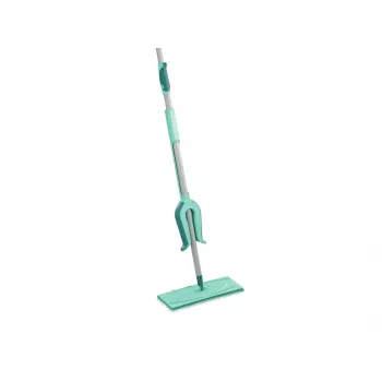 LEIFHEIT Picobello M Micro Duo vloerwisser met telescoopsteel, 33 cm reinigingsbreedte, groen/wit
