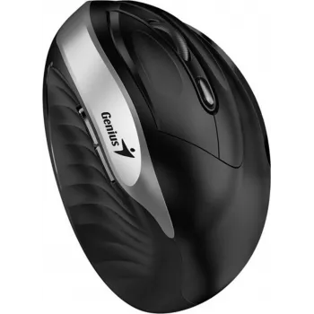 Genius Ergo 8250S draadloze muis, 1600 DPI, zwart/zilver