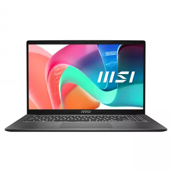 MSI Modern 15 F1MG-1246FRNN laptop, 15,6 inch Full HD IPS, Intel Core 5 120U, 16GB DDR4, 512GB SSD, Windows 11 Pro, Frans AZERTY-toetsenbord