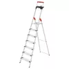 HAILO L85 ComfortLine aluminium huishoudtrap, 7 treden, 150 kg, EN 131