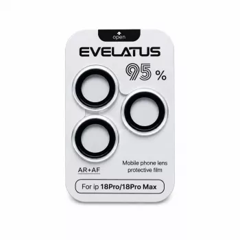 Evelatus Armor Series cameralensbescherming voor Apple iPhone 18 Pro / 18 Pro Max – zilver