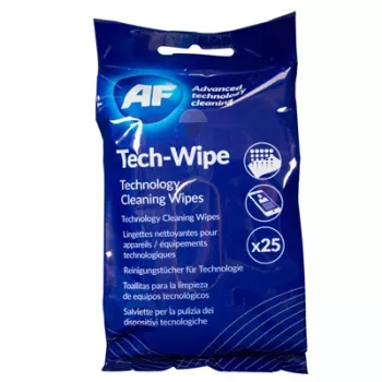 AF Tech Wipes reinigingsdoekjes voor technische apparaten, 25 st.