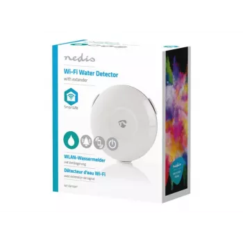 NEDIS SmartLife Wi-Fi watermelder WIFIDW10WT wit