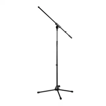 CAYMON CST320/B statief-galgenmicrofoonstandaard met 800 mm galgenarm, zwart