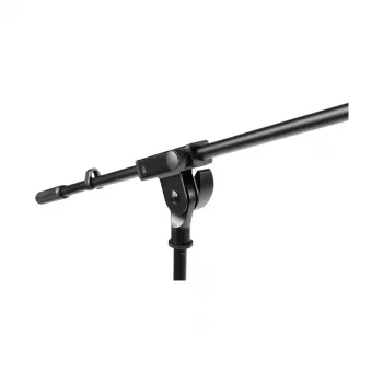 CAYMON CST320/B statief-galgenmicrofoonstandaard met 800 mm galgenarm, zwart