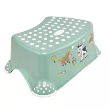 KEEEPER opstapje Tomek Funny Farm 40,5x28,5x14 cm groen