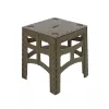 KEEEPER Timo opvouwbare campingtafel M, olijf, aluminium, 80 kg belasting, 46,5x44,5x55 cm