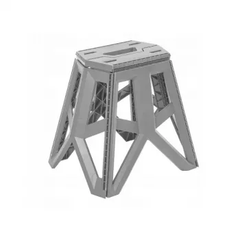 KEEEPER Tom opvouwbare campingstoel, 120 kg draagvermogen, grijs