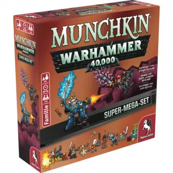 Pegasus Munchkin Warhammer 40K Super Mega Set kaartspel