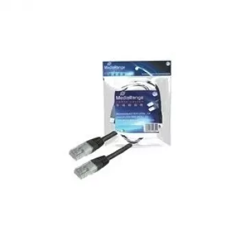 MediaRange MRCS110 CAT6 UTP patchkabel, RJ45, 1,5m, zwart