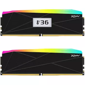 V-Color Manta XFinity+ aRGB 32GB (2 x 16GB) DDR5-6400 CL32 desktop-geheugenkit, Intel XMP 3.0 / AMD EXPO, zwart