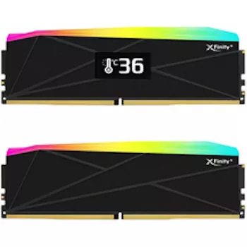V-Color Manta XFinity+ aRGB 32GB (2 x 16GB) DDR5-6400 CL32 desktop-geheugenkit, Intel XMP 3.0 / AMD EXPO, zwart