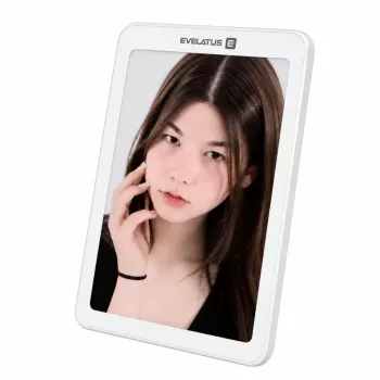 Evelatus LiveCase display – Bluetooth smart display voor persoonlijke foto's, app-gestuurd wit
