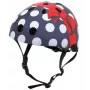 Hornit POM913 Polka Dot multi-sport helm voor kinderen, 53-58 cm, zwart/blauw/rood/wit