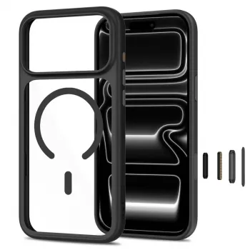 TECH-PROTECT MAGONE MagSafe hoes & glas 2-pack voor iPhone 17 Pro Max / 18 Pro Max - zwart/transparant