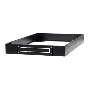 EMITER EM/SH-J060CZ sokkel 600x1000x100mm voor EM/NDB-6042CZ serverkasten, RAL9004 zwart