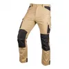 NEO TOOLS 81-350-3-M Mix&Match werkbroek, canvas met Cordura-versterkingen, beige-zwart, maat M