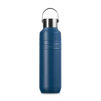 LE CREUSET thermosfles ON THE GO 500 ml blauw