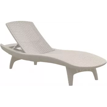 KETER ligstoel Pacific wit 29195066450