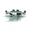 Keter Harmony tuintafel wit/lichtgrijs 29201231