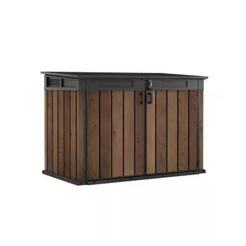 KETER gereedschapschuur Deco Horizontal schuur walnoottint