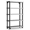 KETER 5-laags stelling Fused 122,1x45,7x197,2cm zwart