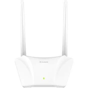 D-Link S03/E N300 Wi-Fi router, 2,4 GHz, 300 Mbps, 4x LAN, zwart