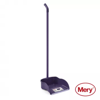 MERY stofblik met steel, paars