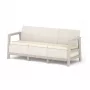 KETER tuinbank driezitter Scandi Linea 3-zits bank kiezelgrijs/lichtbeige